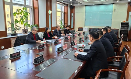 k8凯发官网董事长胡晓萍、总裁芦传有赴黑龙江省药品监督管理局座谈交流
