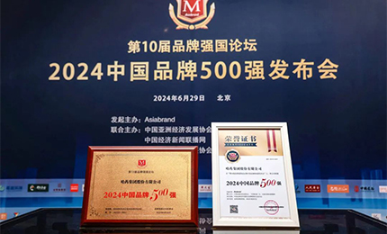 【逐梦新时代，品牌赢未来】哈药品牌荣登中国品牌500强